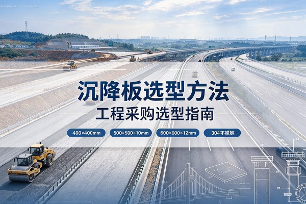 柳州沉降板选择方法