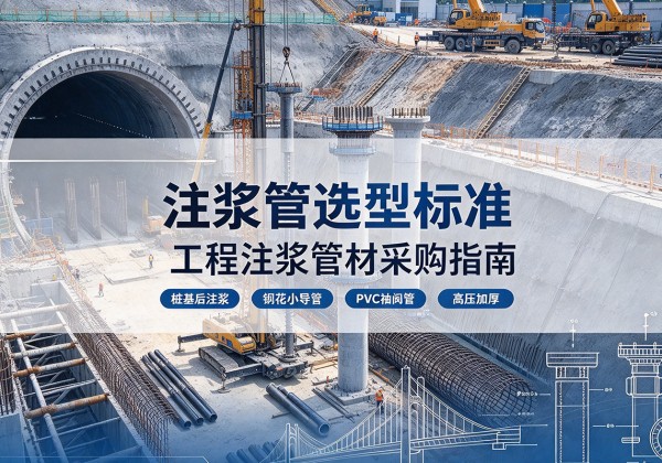 柳州注浆管选型标准